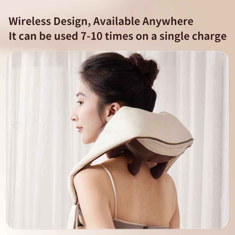 Appareil de Massage Électrique Portable Chauffant Corps Entier Ergonomique-5