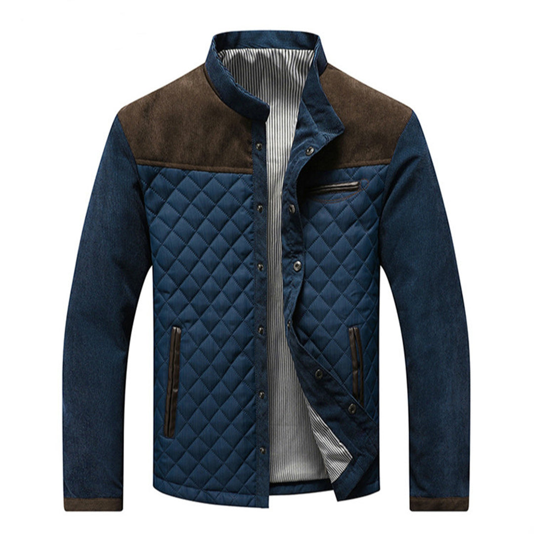 Veste Homme Élégante Tissu Thermique Coupe Ajustée 2