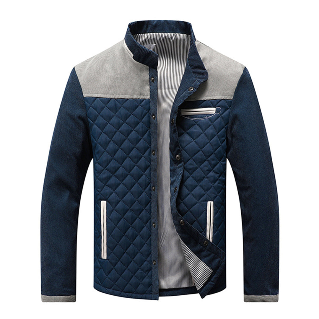 Veste Homme Élégante Tissu Thermique Coupe Ajustée 4