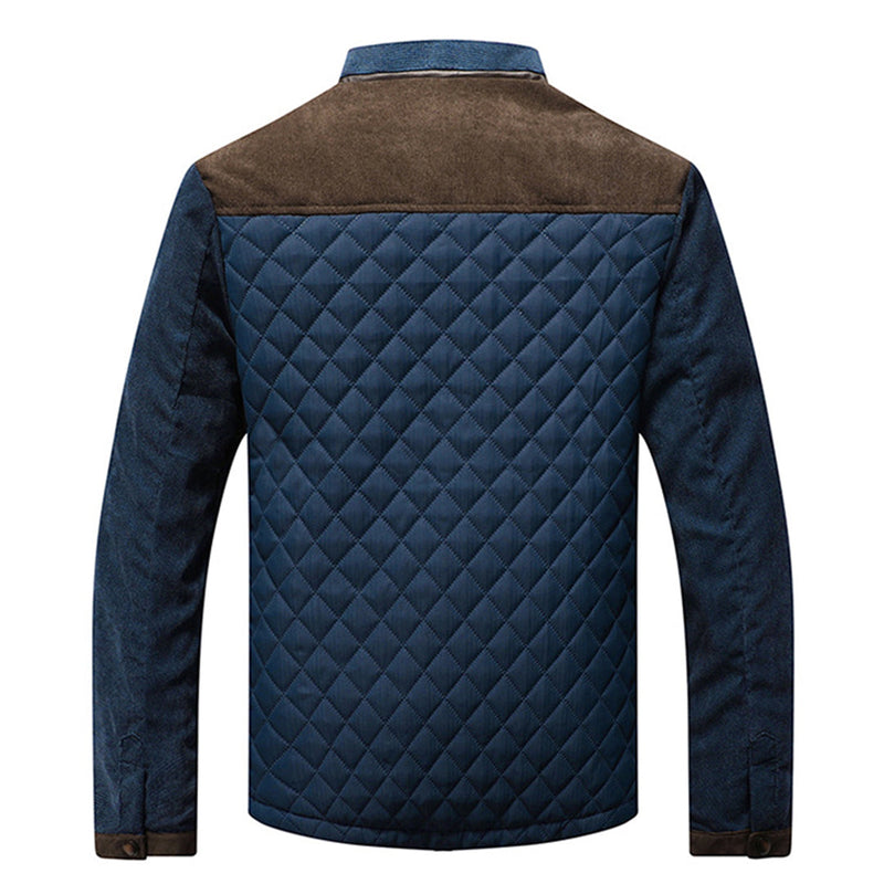 Veste Homme Élégante Tissu Thermique Coupe Ajustée 5