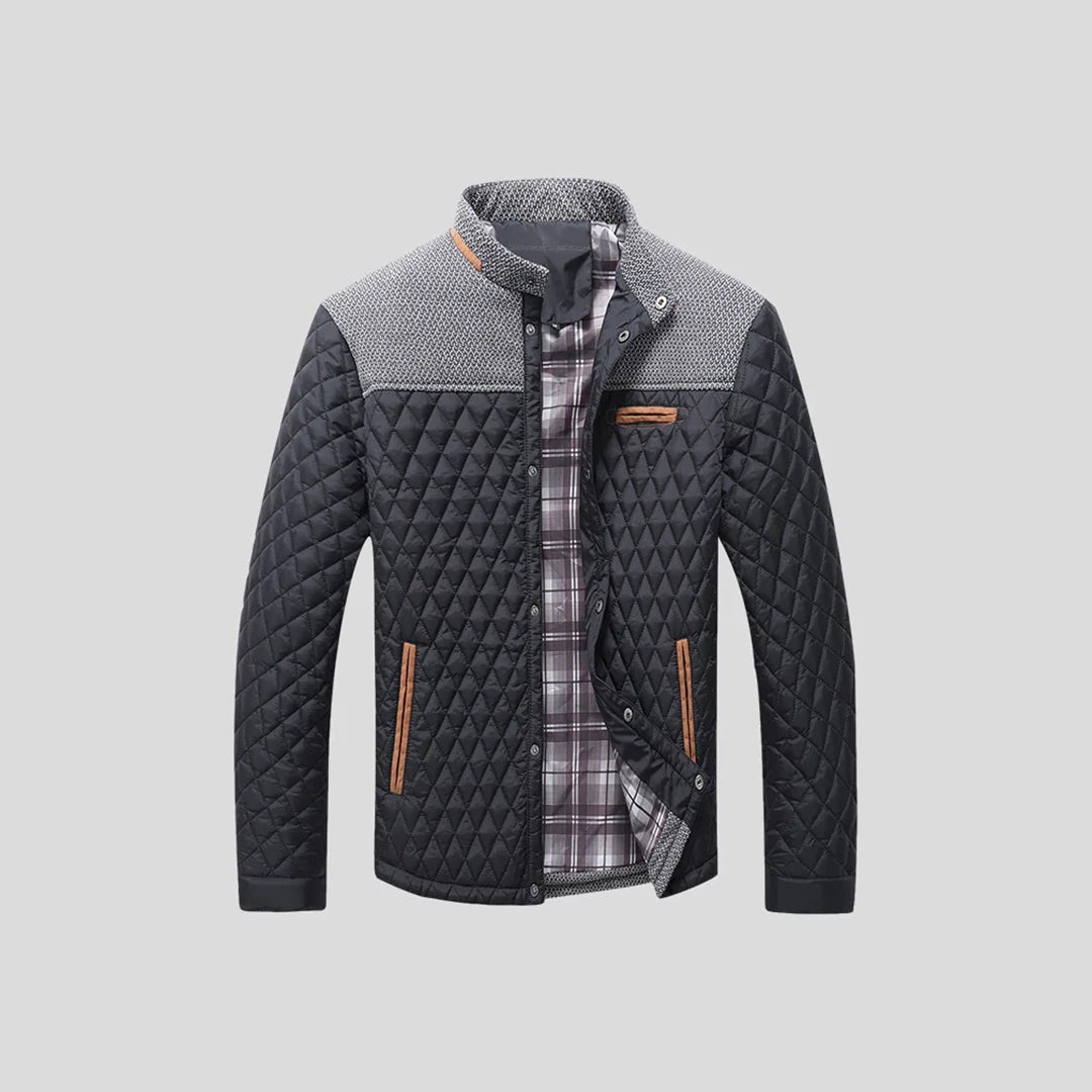 Veste Homme Élégante Tissu Thermique Coupe Ajustée 6