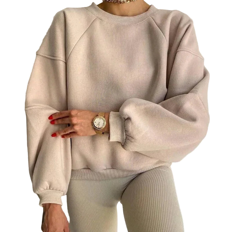 Pull Ample à Manches Longues pour Femme 0