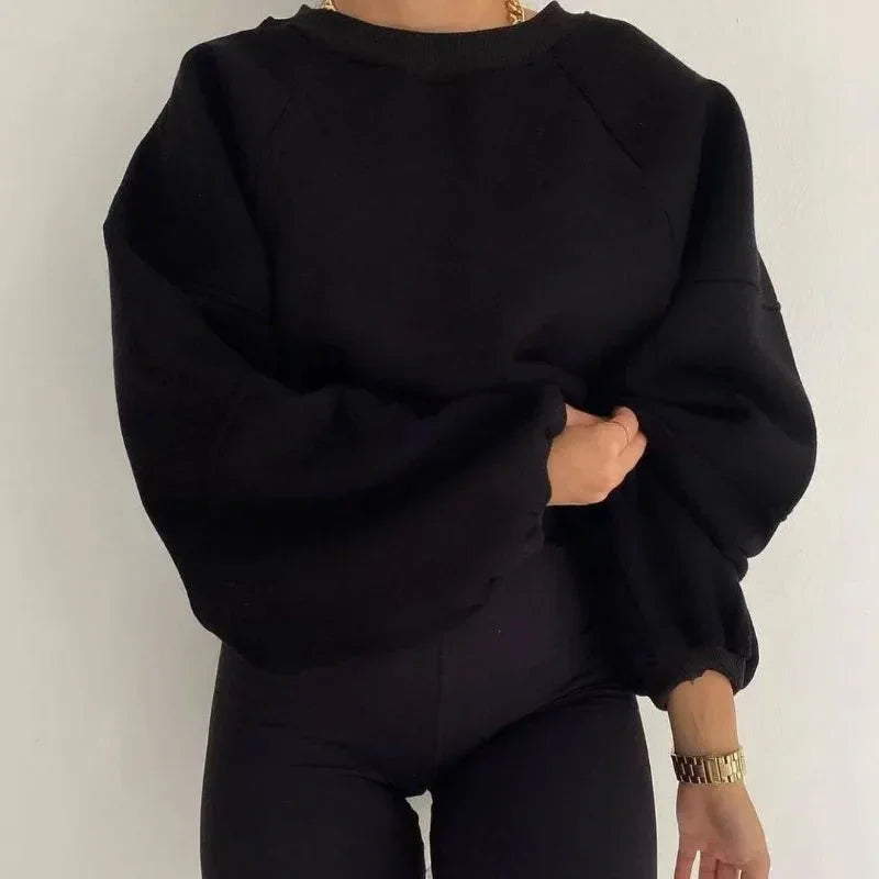 Pull Ample à Manches Longues pour Femme 1