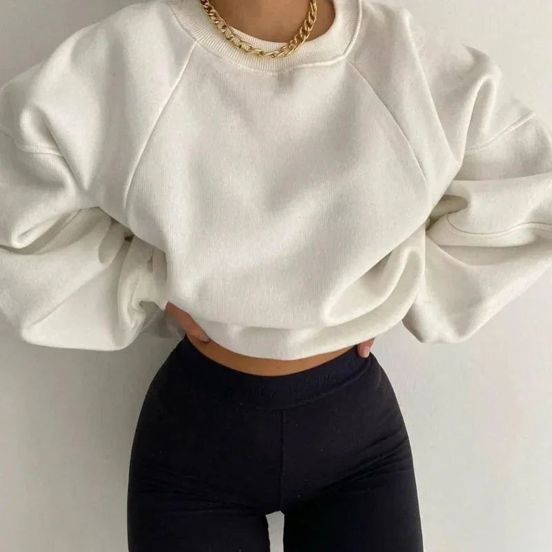 Pull Ample à Manches Longues pour Femme 2