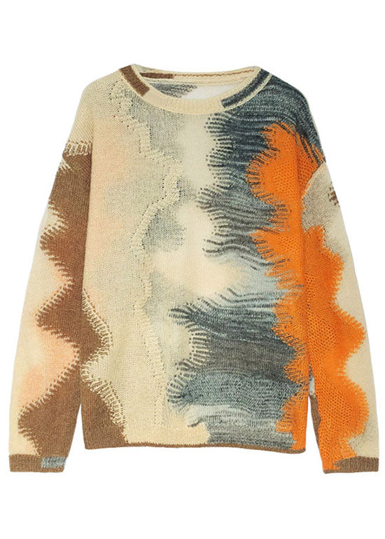 Pull Ample en Tricot Ajouré pour Femmes 4