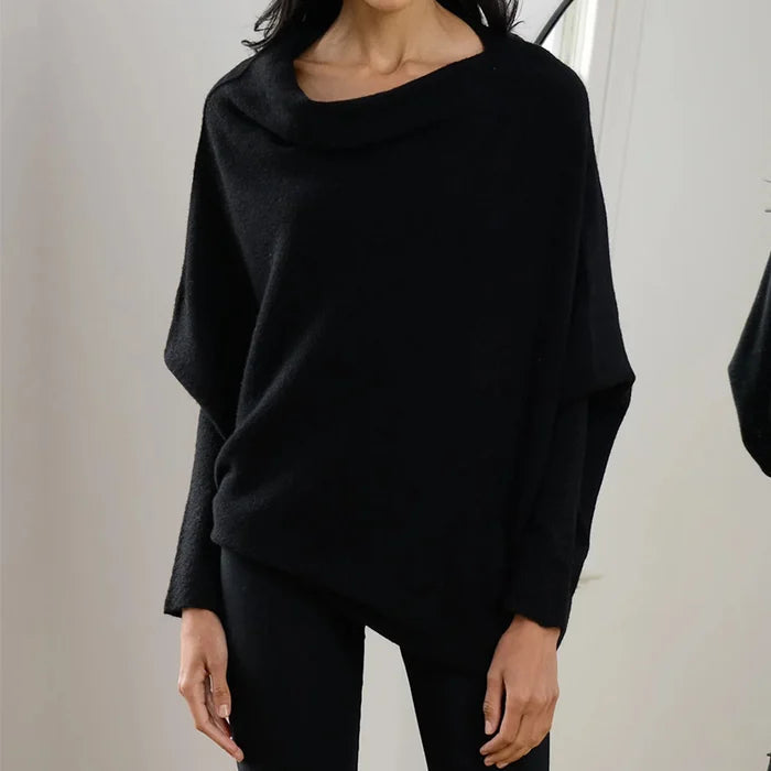Pull Asymétrique Oversize Chic 2