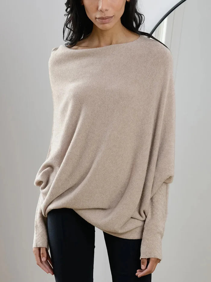 Pull Asymétrique Oversize Chic 4