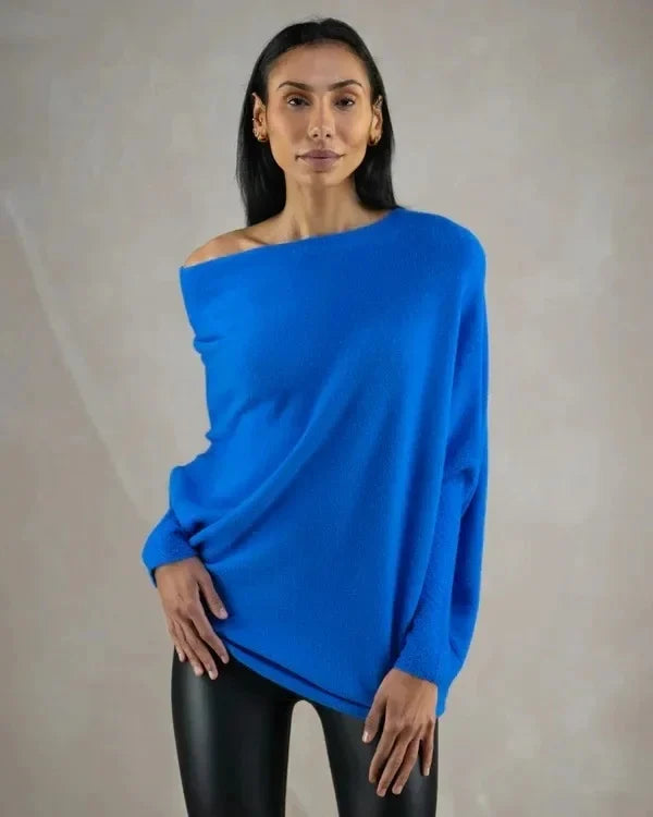 Pull Asymétrique Oversize Chic 7