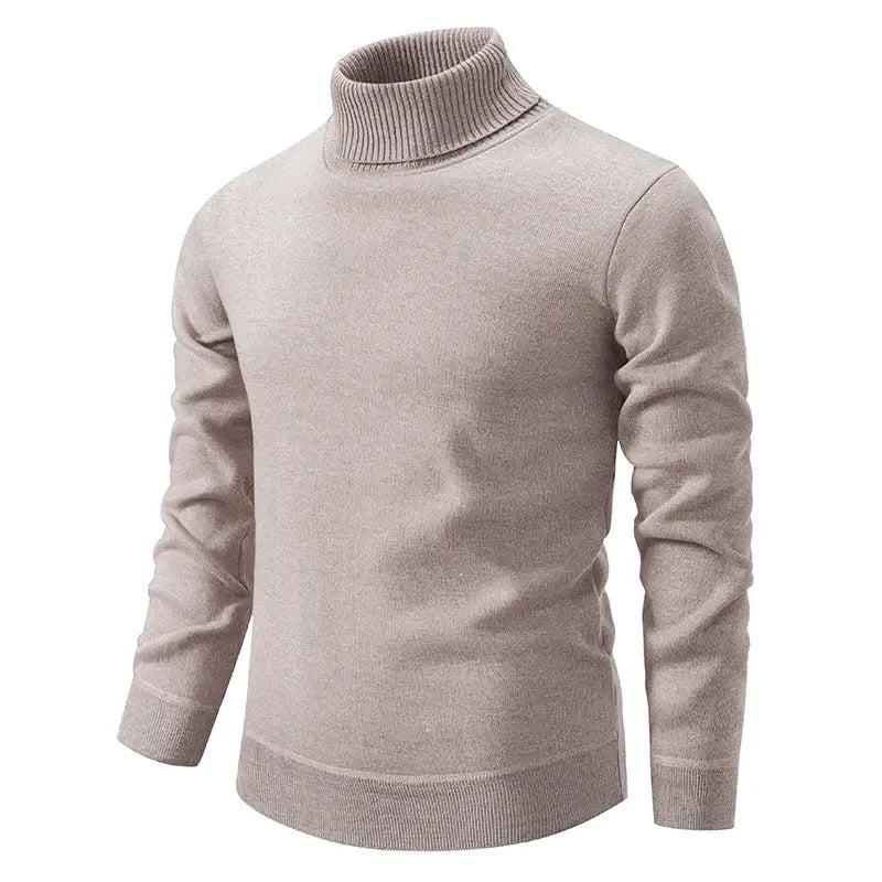 Pull Classique à Col Roulé pour Homme 0