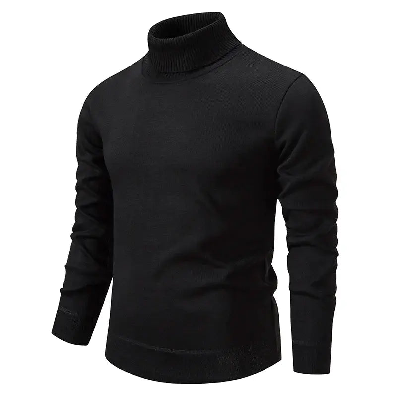Pull Classique à Col Roulé pour Homme 2