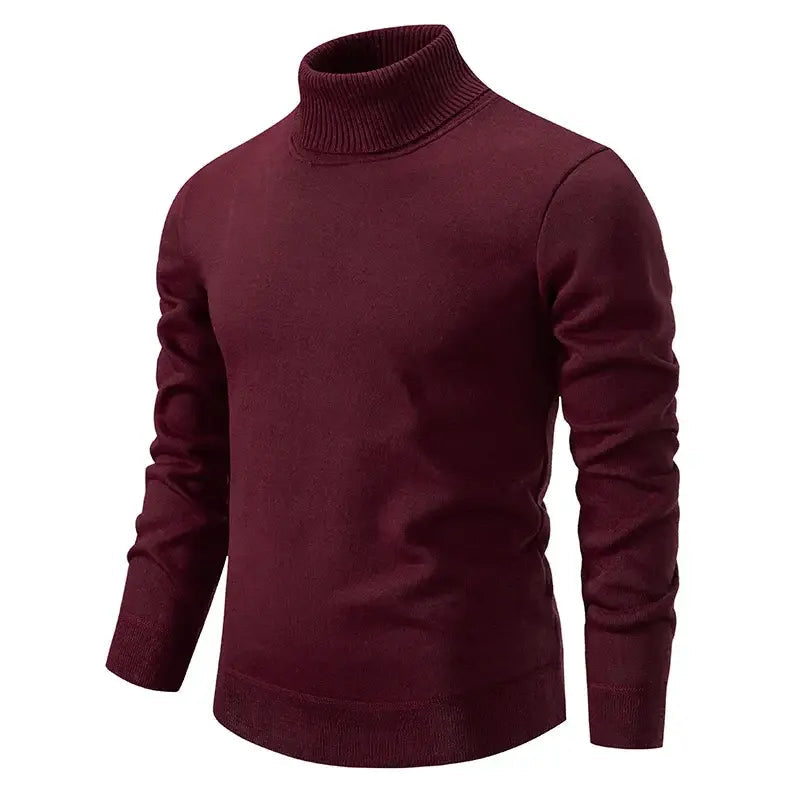 Pull Classique à Col Roulé pour Homme 4