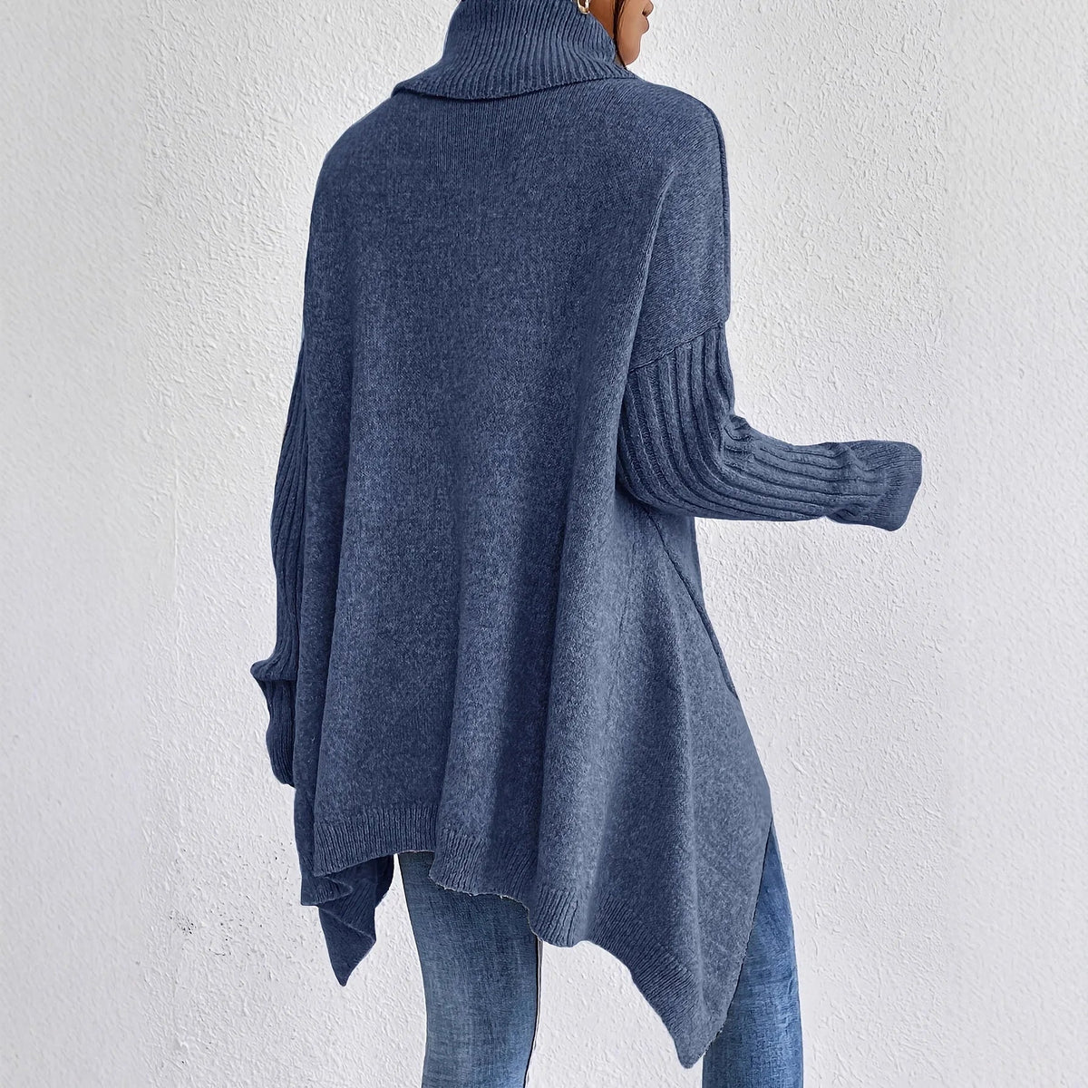 Pull Col Roulé D'Hiver Pour Femme Confortable 2