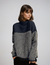 Pull Col Roulé à Motifs pour Femme en Mélange de Fibres 1