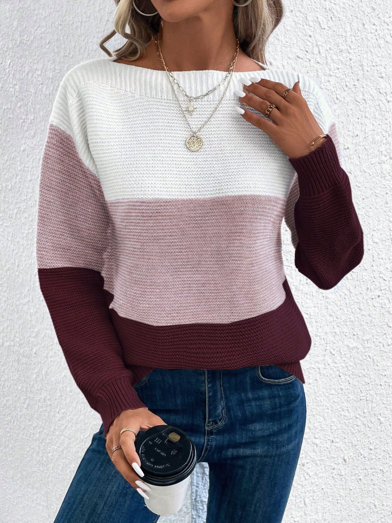 Pull Femme Chic en Laine et Coton 2