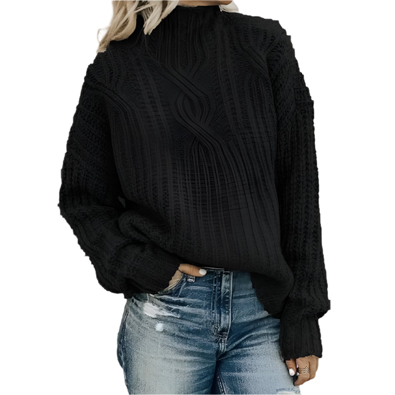 Pull Femme Classique Tricot Doux 0