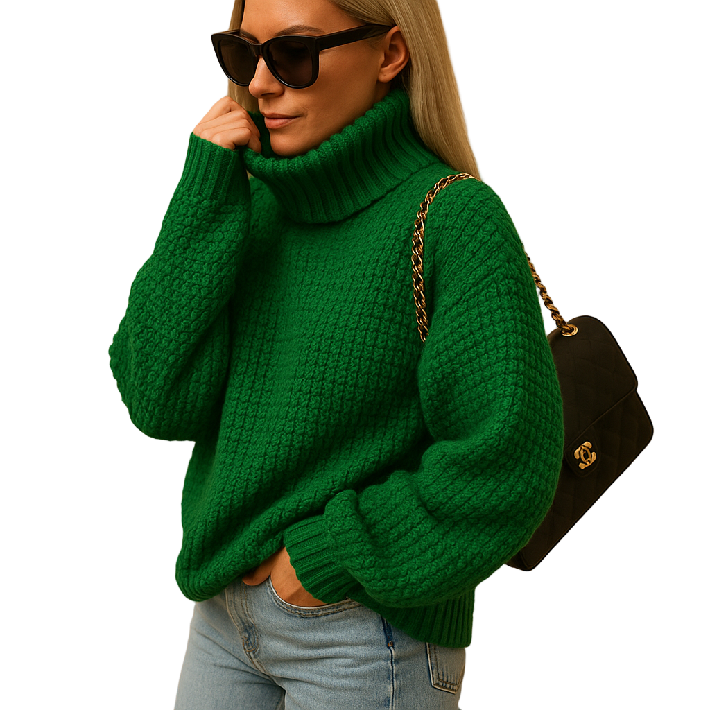 Pull Femme Classique Tricoté Manches Longues 3