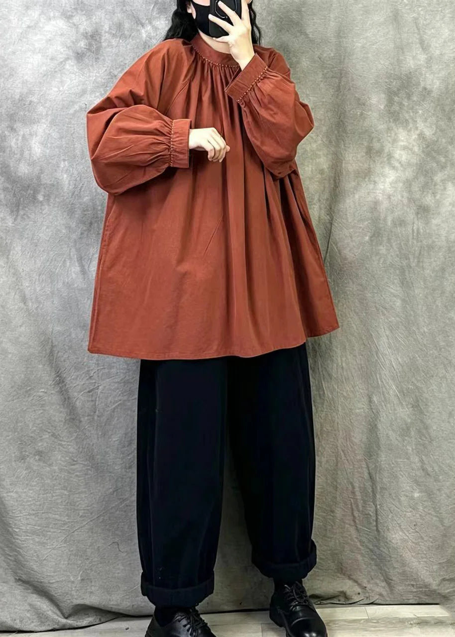Pull Femme Col Montant Style Décontracté Grandes Tailles Automne 2