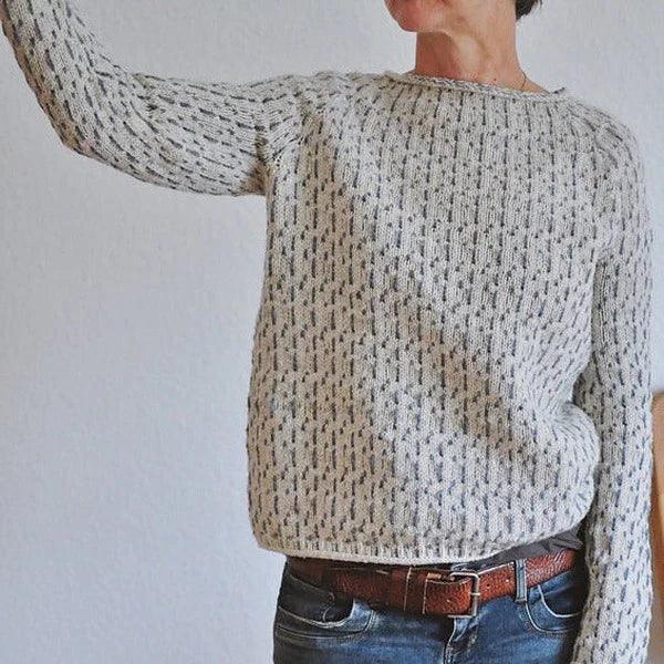 Pull Femme Col Rond Chic 3