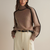 Pull Femme Col Roulé Cachemire Doux Élégant 2