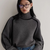 Pull Femme Col Roulé Cachemire Doux Élégant 4