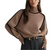 Pull Femme Col Roulé Chaud en Tricot pour l'Hiver 0