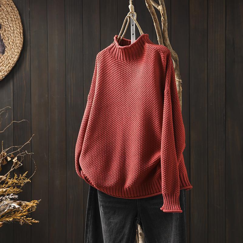 Pull Femme Col Roulé Chic 1