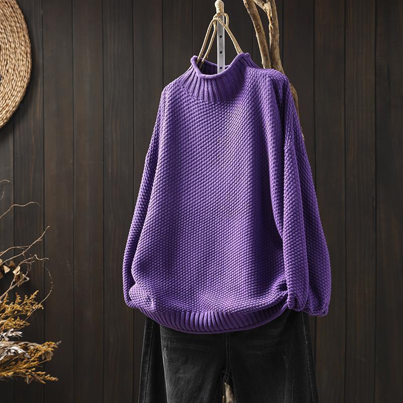Pull Femme Col Roulé Chic 2