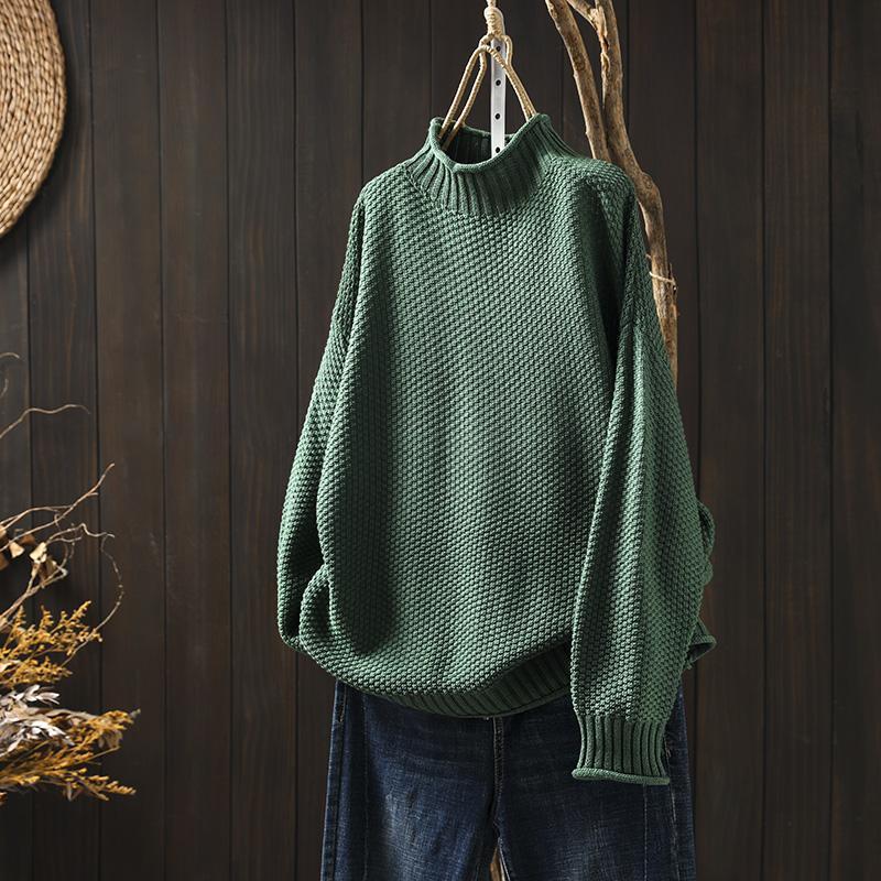 Pull Femme Col Roulé Chic 5