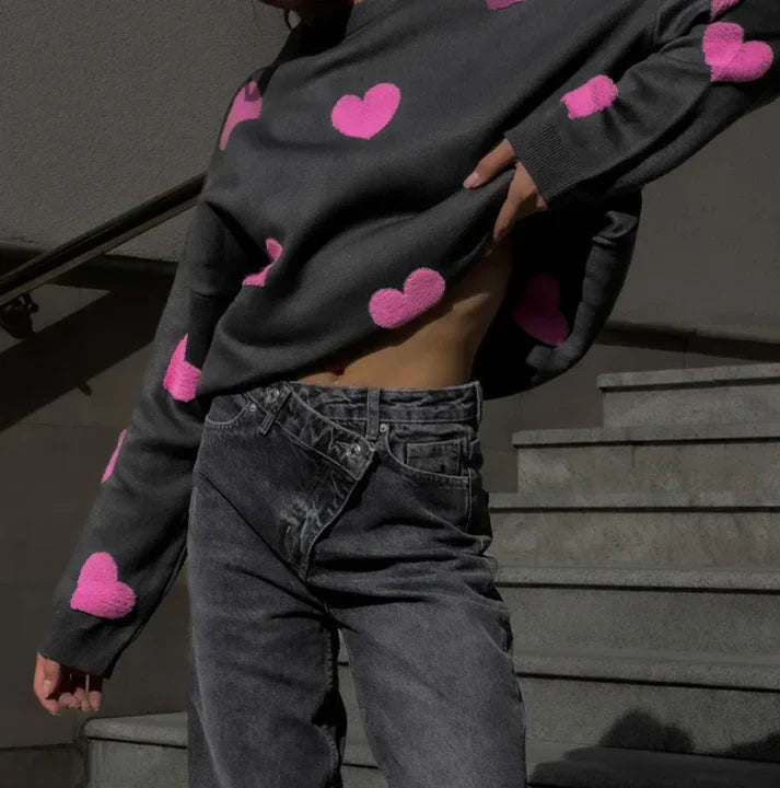Pull Femme Décontracté en Tricot Doux avec Design Côtelé 6