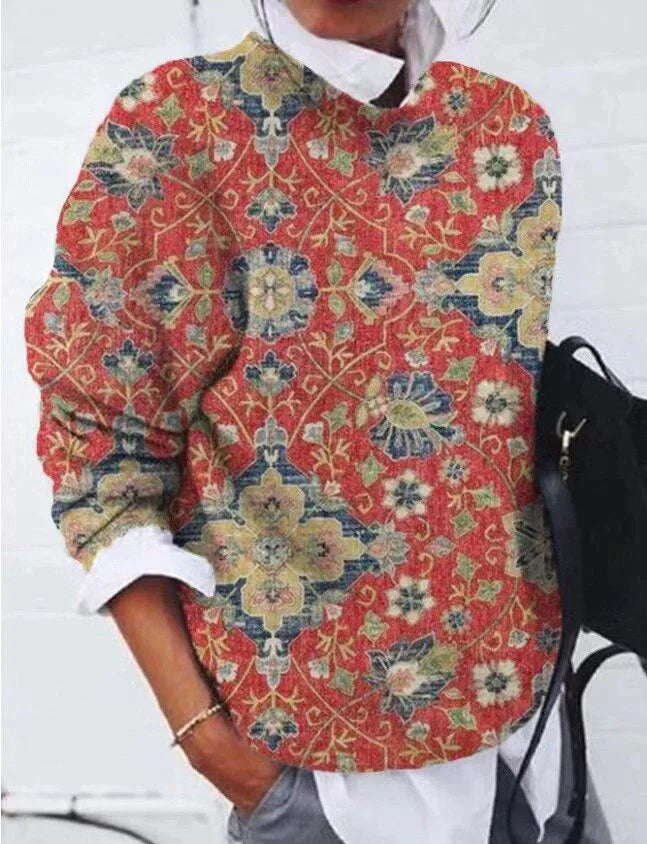 Pull Femme Imprimé Moderne 3