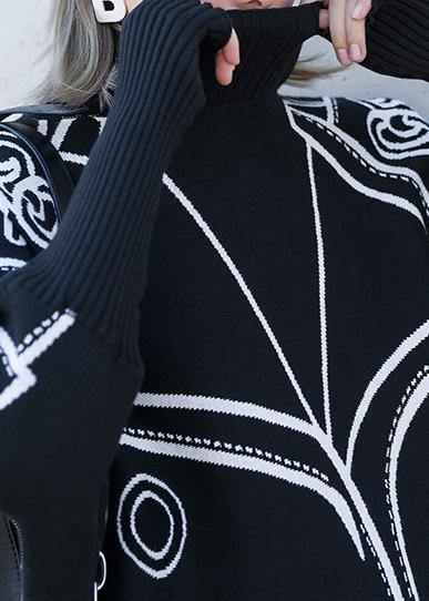 Pull Femme Imprimé à Manches Chauve-Souris 4