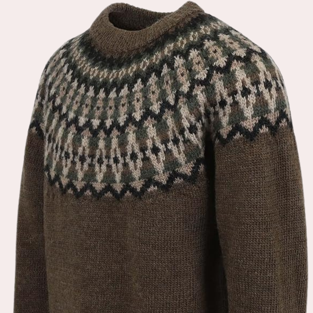 Pull Femme Rétro Ample Confortable 1