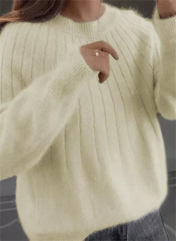 Pull Femme Tricoté Doux 1