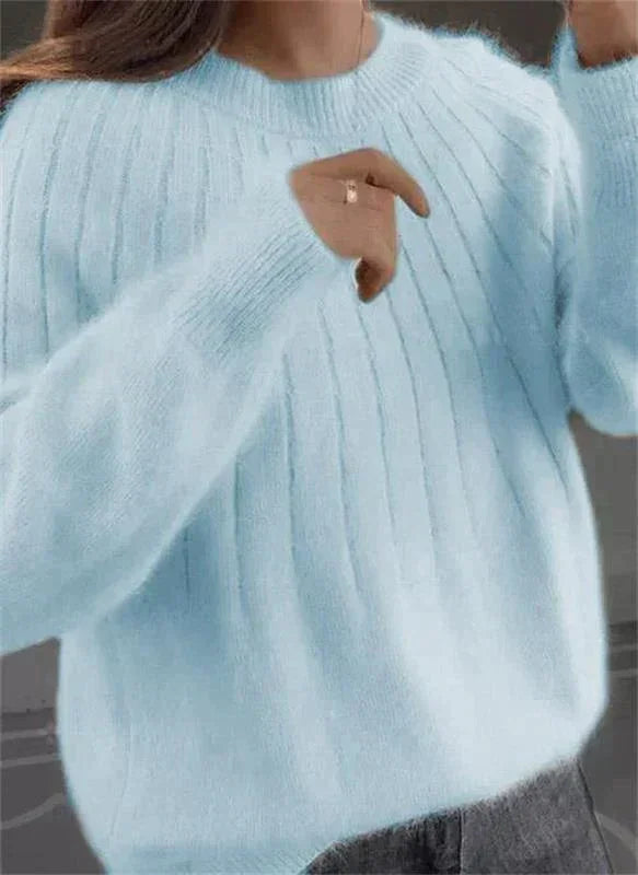Pull Femme Tricoté Doux 3