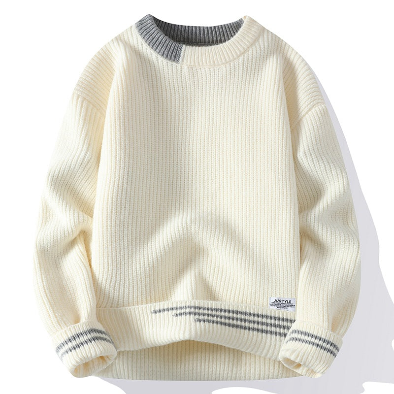 Pull Femme à Blocs de Couleurs Décontracté 3