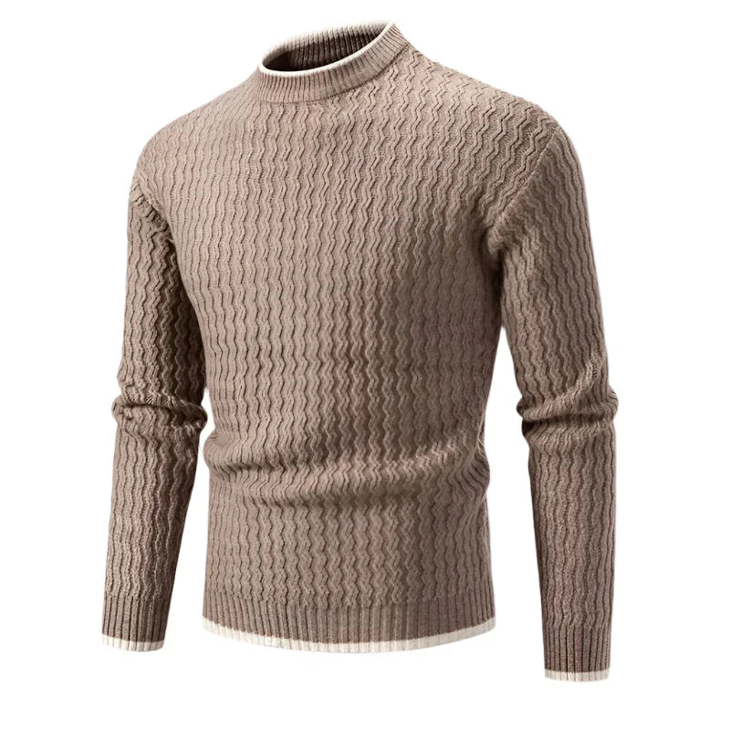 Pull Homme Col Rond Classique Chic 4