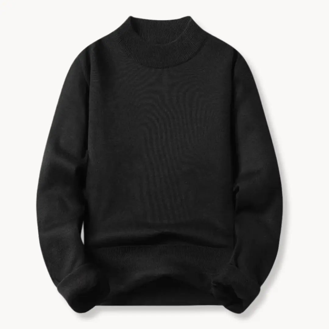 Pull Homme Confortable Col Rond Manches Longues Casual 5