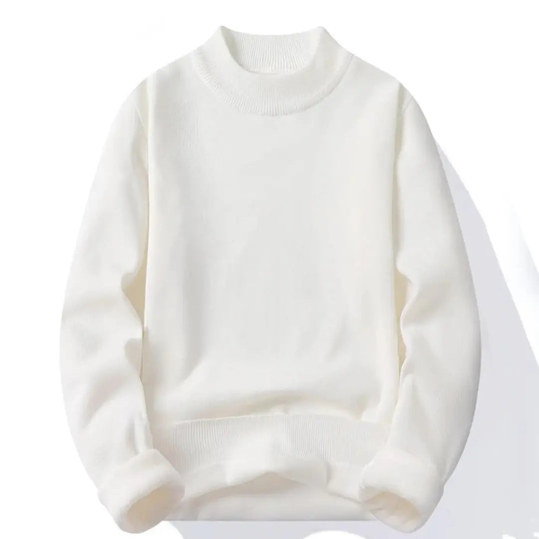 Pull Homme Confortable Col Rond Manches Longues Casual 6
