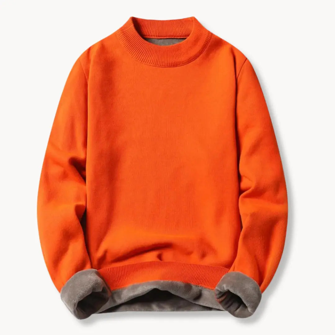 Pull Homme Confortable Col Rond Manches Longues Casual 8