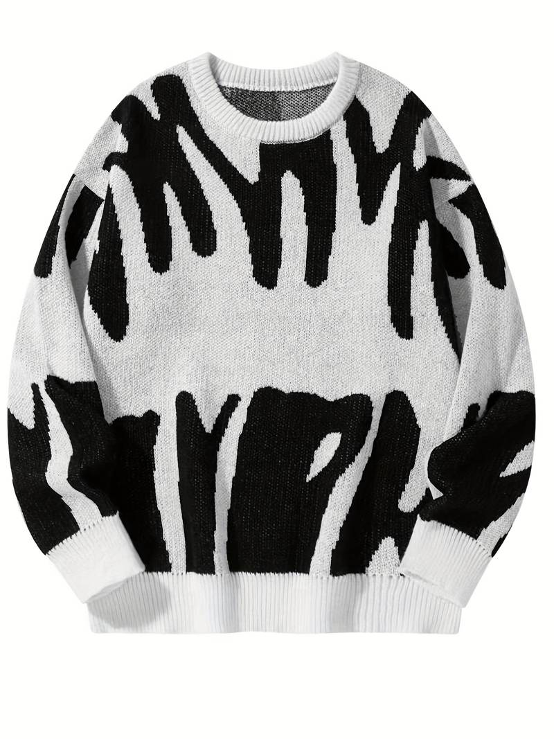 Pull Homme Décontracté en Tricot Moderne 10