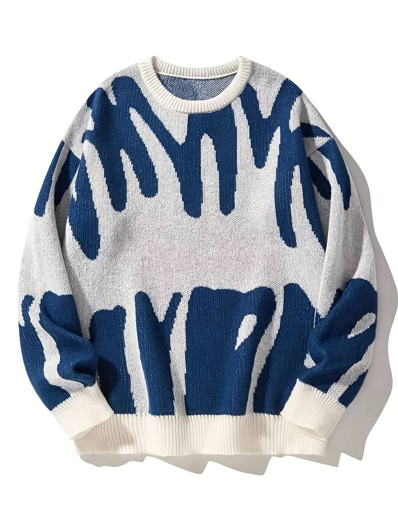 Pull Homme Décontracté en Tricot Moderne 11