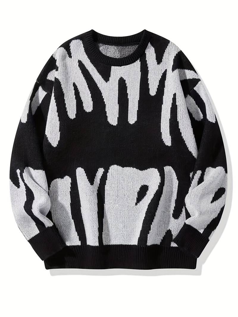 Pull Homme Décontracté en Tricot Moderne 12