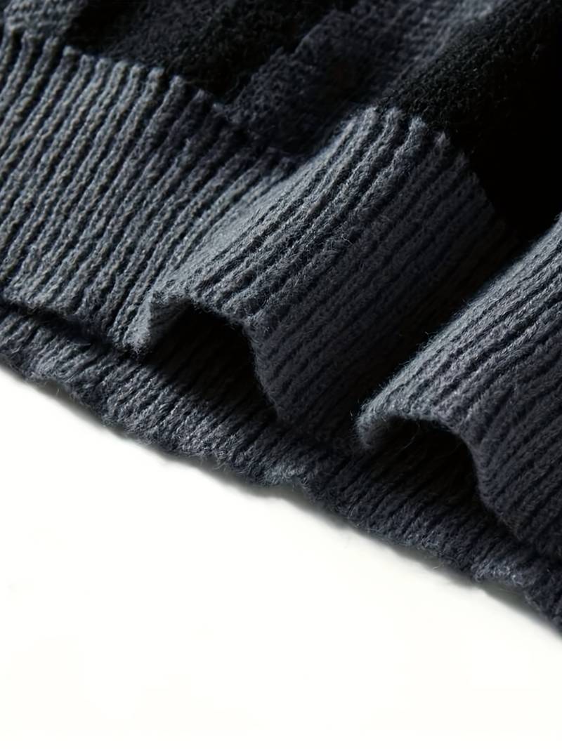 Pull Homme Décontracté en Tricot Moderne 4