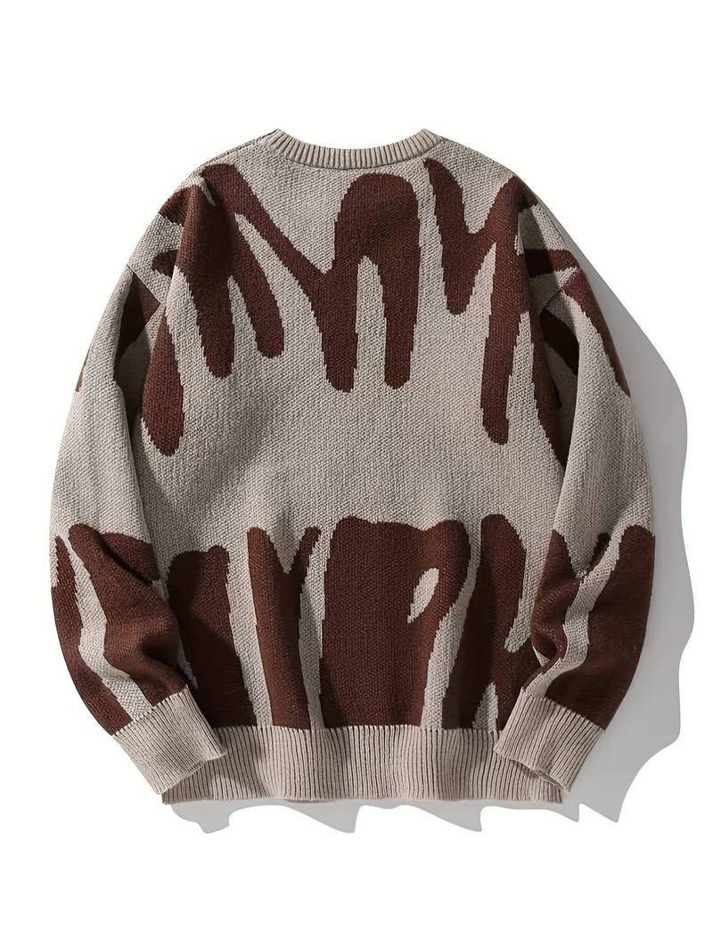 Pull Homme Décontracté en Tricot Moderne 6