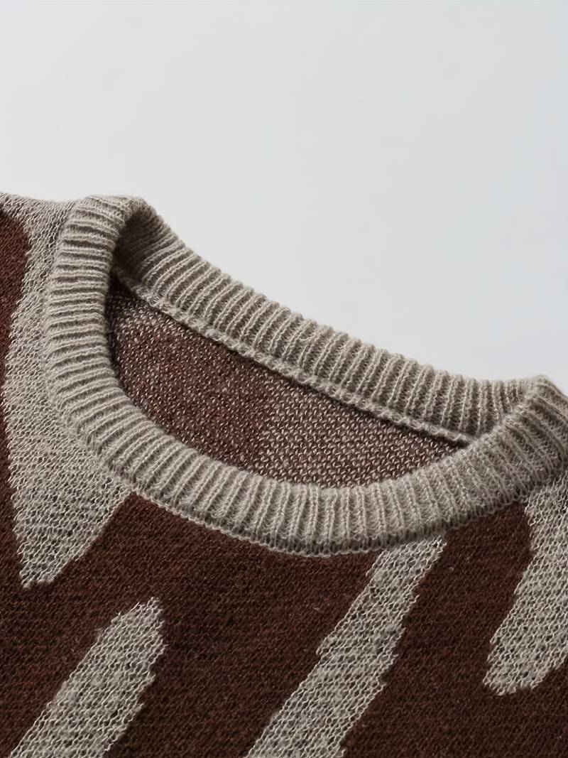 Pull Homme Décontracté en Tricot Moderne 7