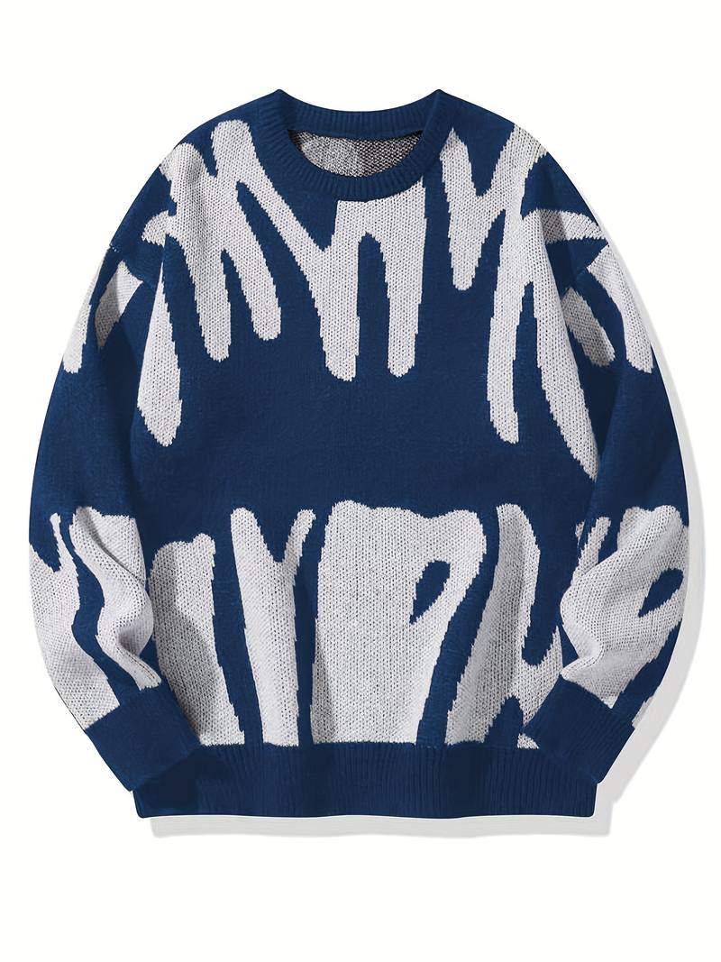 Pull Homme Décontracté en Tricot Moderne 9