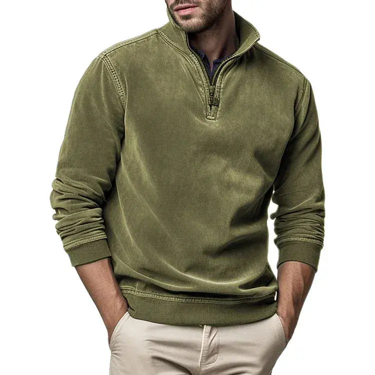 Pull Homme Vintage Confortable à Col Rond 7