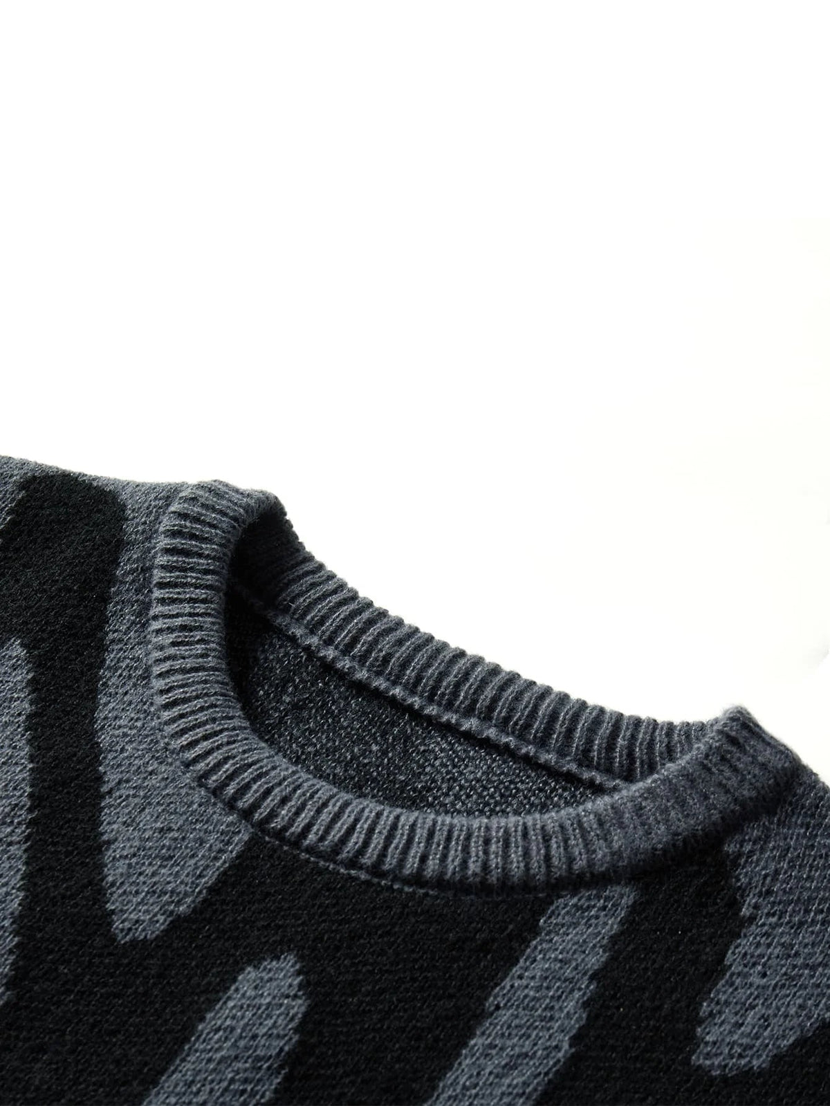 Pull Oversize à Motifs Abstraits pour Femme 3