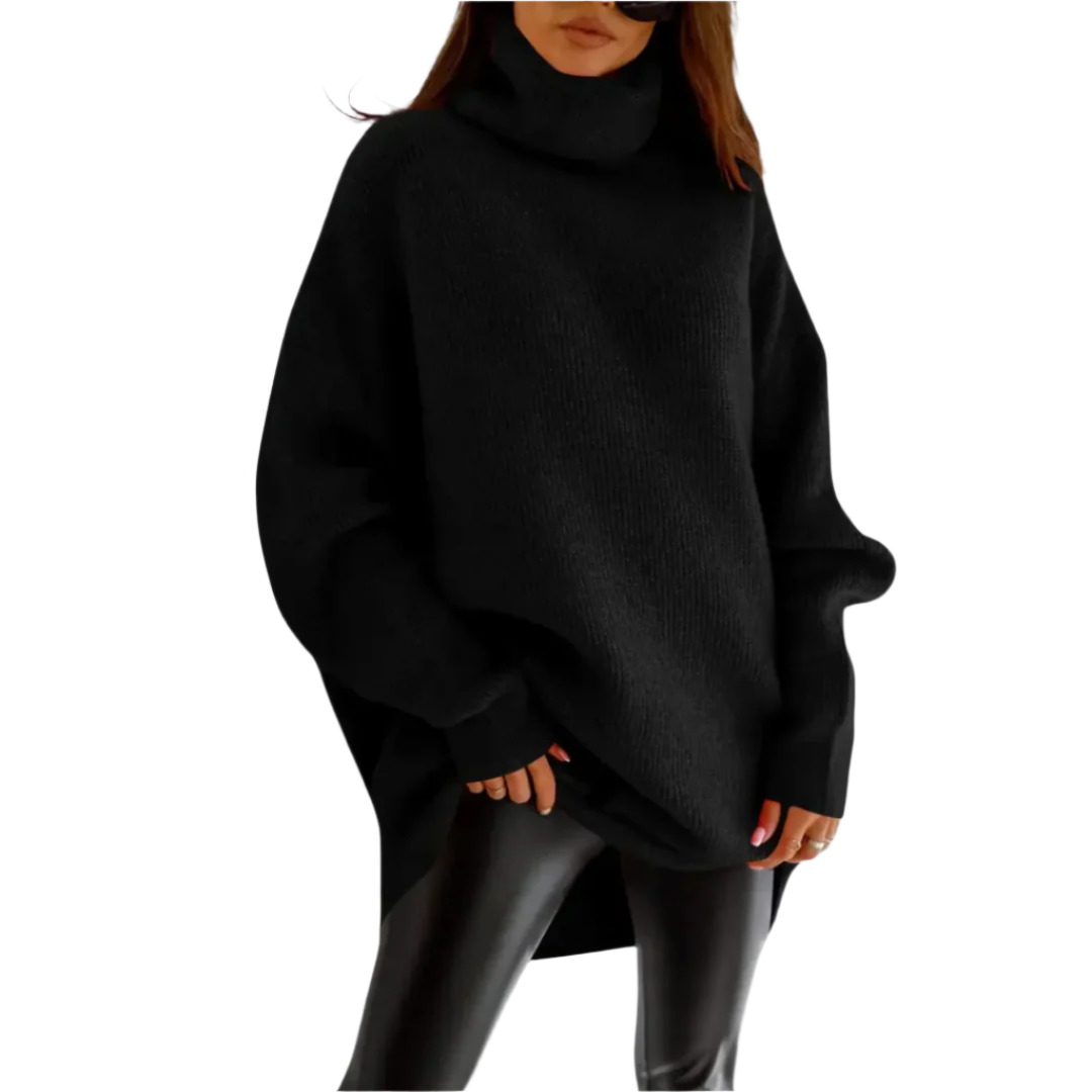 Pull Oversized Épais Femme Style Décontracté Viscose 0