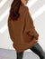 Pull Oversized Épais Femme Style Décontracté Viscose 4